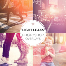 Load image into Gallery viewer, Light Leaks Overlays