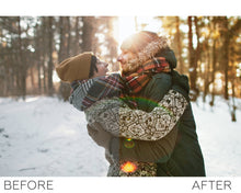 Load image into Gallery viewer, Snowy Season Photoshop Actions
